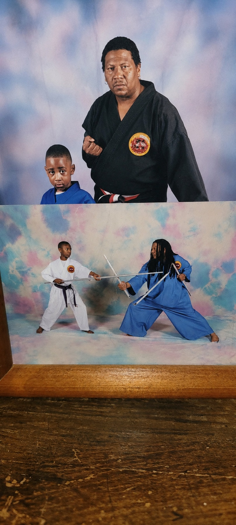 Framed Worthy Ryu legacy photo display